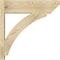 Ekena Millwork Thorton Slat Rough Sawn Outlooker, Douglas Fir, 8"W x 28"D x 28"H OUT08X28X28THR06RDF - alternate 2